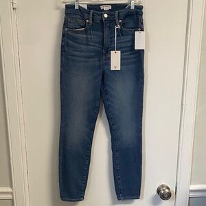 Good American High Rise Blue Jeans